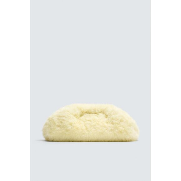 ZARA FAUX FUR ENVELOPE BAG FOR ZARA X DISNEY HARRY LAMBERT - Picture 1 of 5